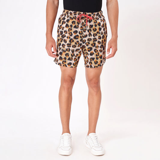 Cheetah Skin Boxer Shorts For Men 2000