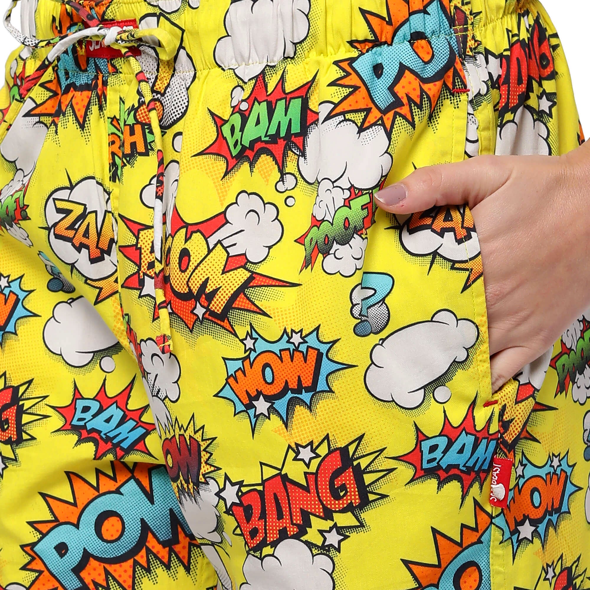 Comic Pow Pyjamas For Women