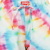 New York Tie Dye Boxer Shorts For Women