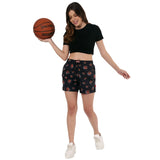 Halloween Pumpkins Boxer Shorts For Women