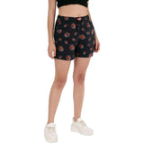 Halloween Pumpkins Boxer Shorts For Women