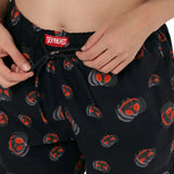 Halloween Pumpkins Boxer Shorts For Women