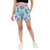 Pink Tigers Boxer Shorts For Women