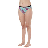 Pink Tigers Bikini Briefs For Women