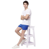 Blue Solid Boxer for Men