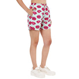 Hot Lips Boxer Shorts For Women