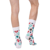 Christmas Tree Printed Socks for Men