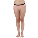 Solid Bikini Briefs for Women