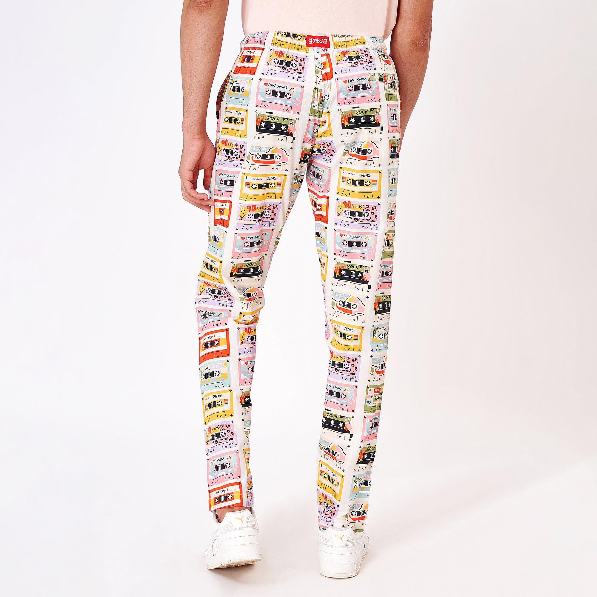 Retro Cassettes Pyjamas For Men