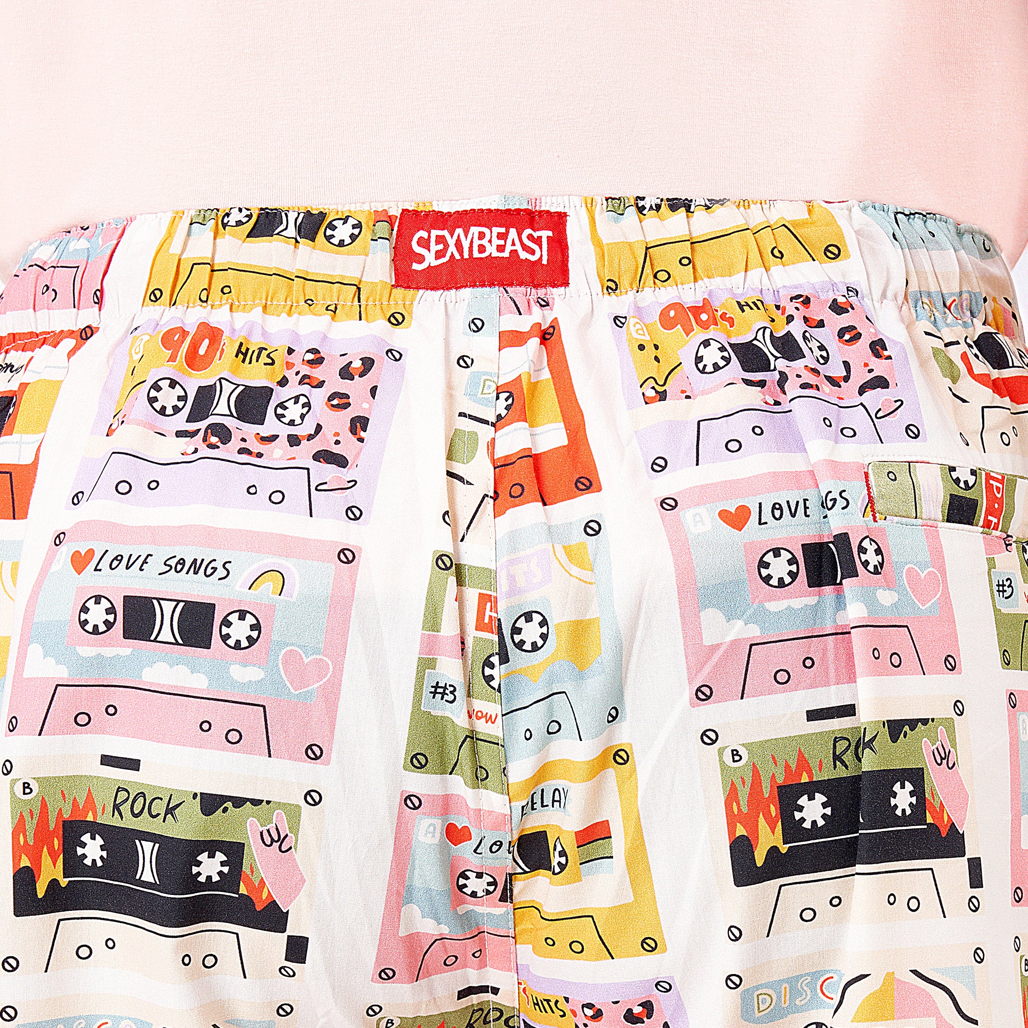 Retro Cassettes Pyjamas For Men