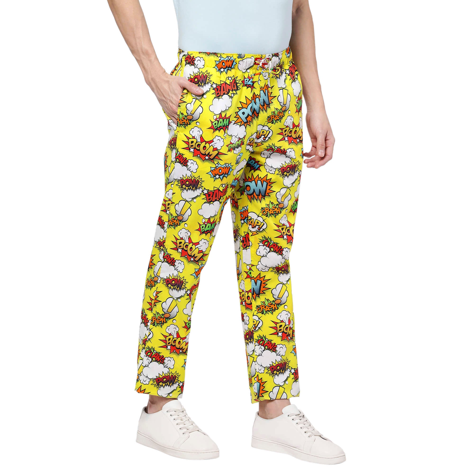 Comic Pow Pyjamas For Men