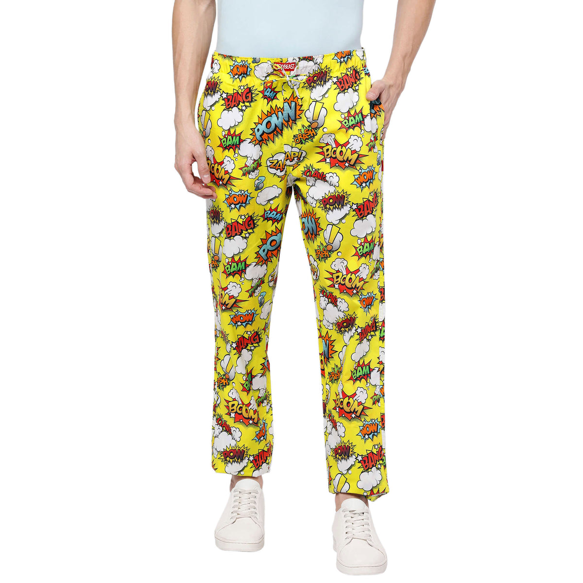 Comic Pow Pyjamas For Men