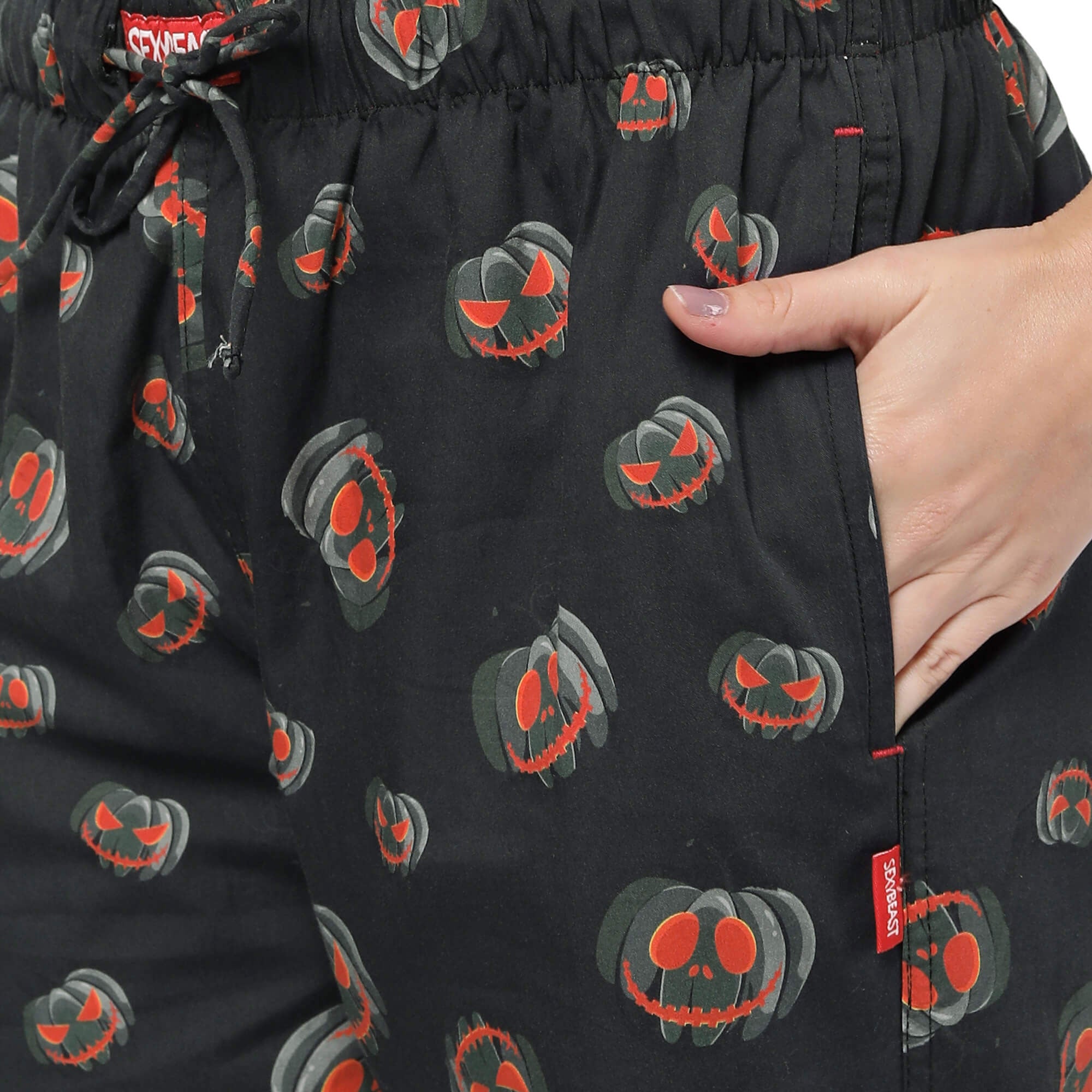 Halloween Pumpkins Pyjamas For Women