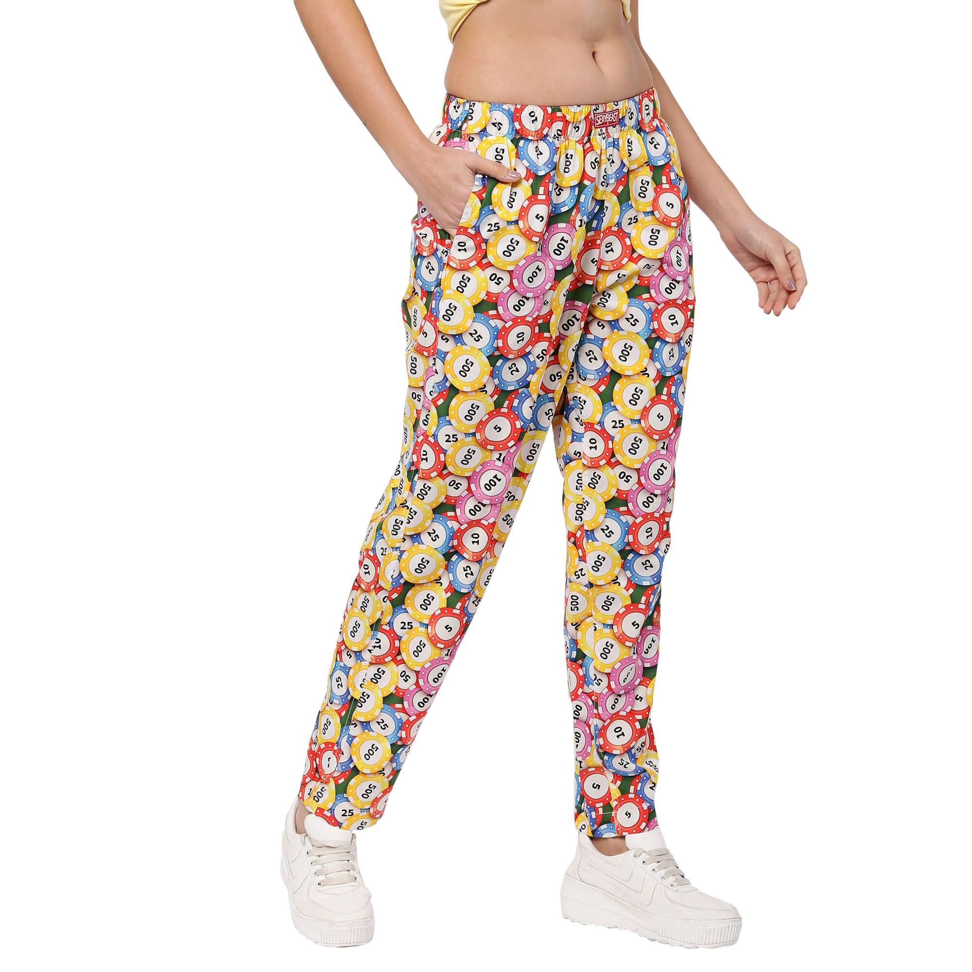 Poker Chips Pyjamas For Women