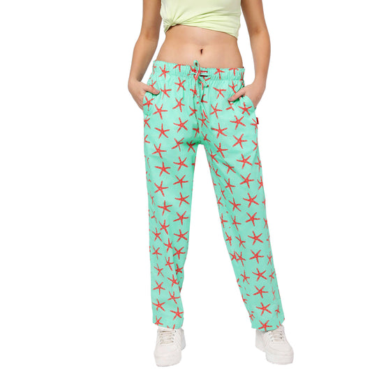 Green Starfish Pyjamas For Women 2000