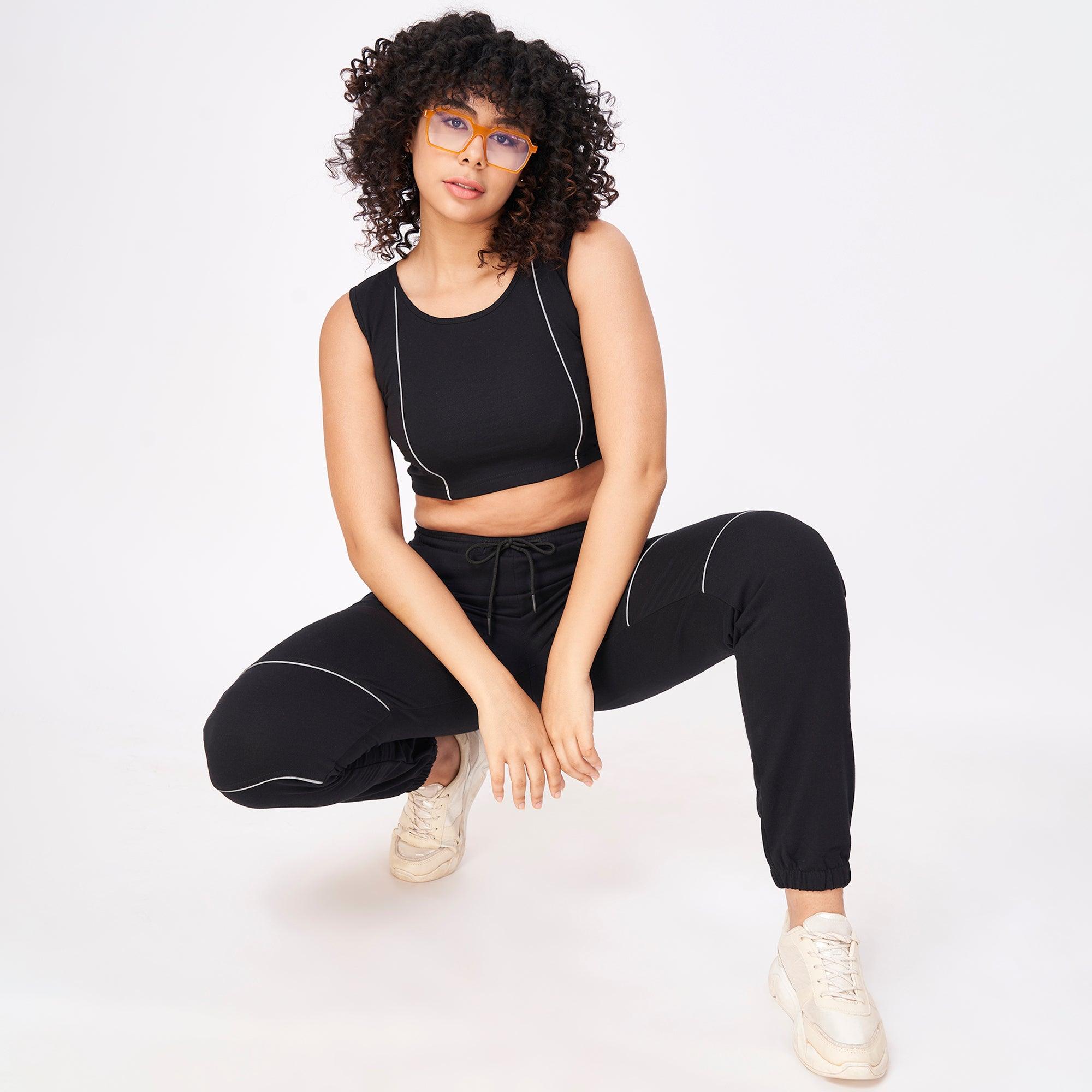 Luminous Stripe Joggers