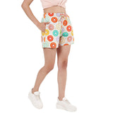 Donuts Boxer Shorts For Women
