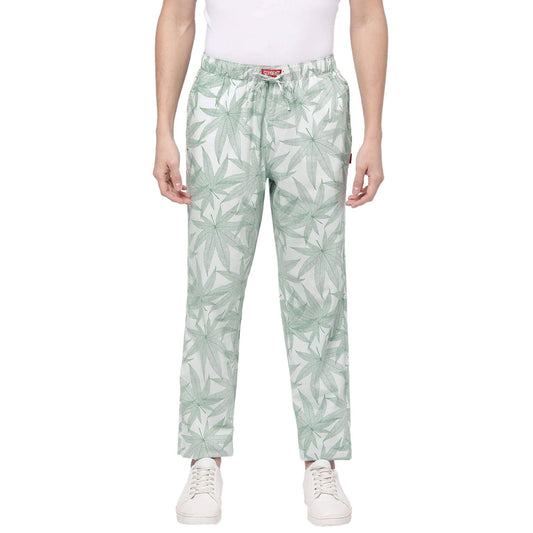Green Leaf Pyjamas For Men 2000