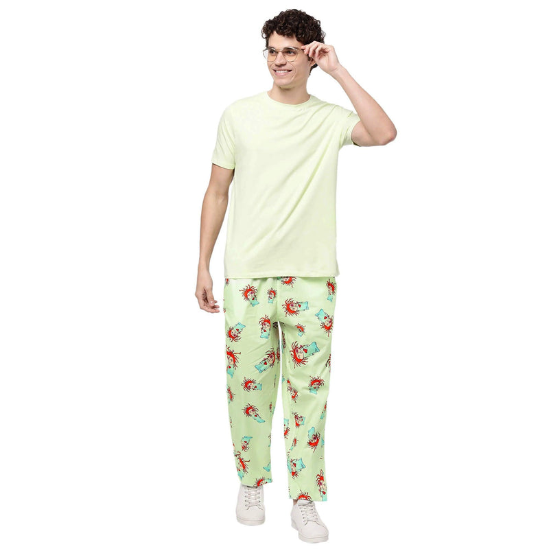 Green Voodoo Dolls Pyjamas For Men
