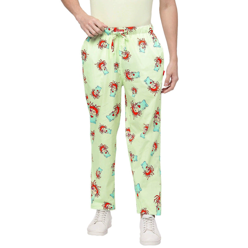 Green Voodoo Dolls Pyjamas For Men