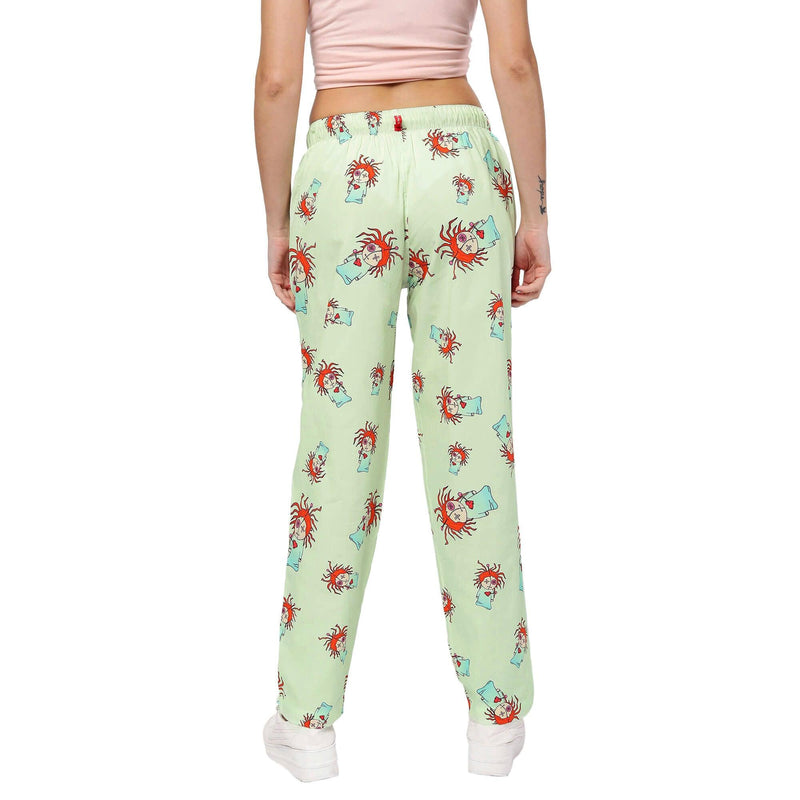 Green Voodoo Dolls Pyjamas For Women