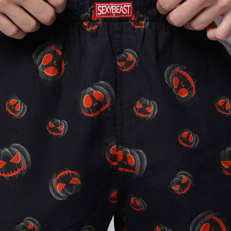 Halloween Pumpkins Boxer Shorts For Men