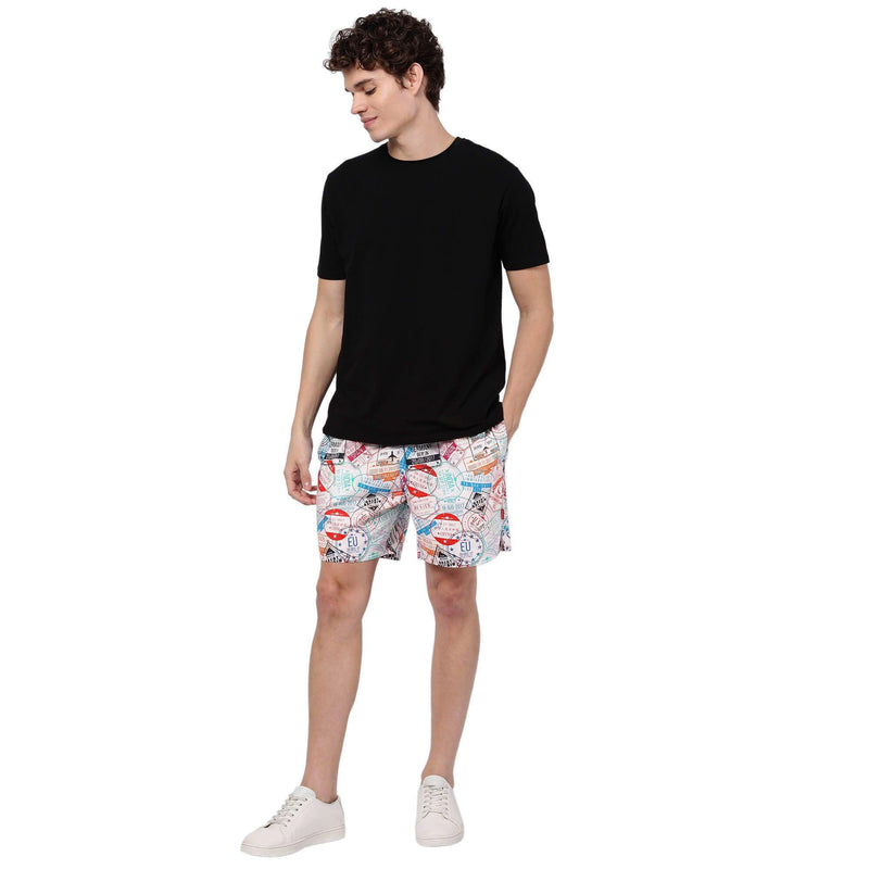 Holiday Stamps Boxer Shorts For Men