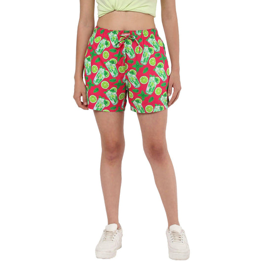 Mojito Cocktails Boxer Shorts For Women 2000