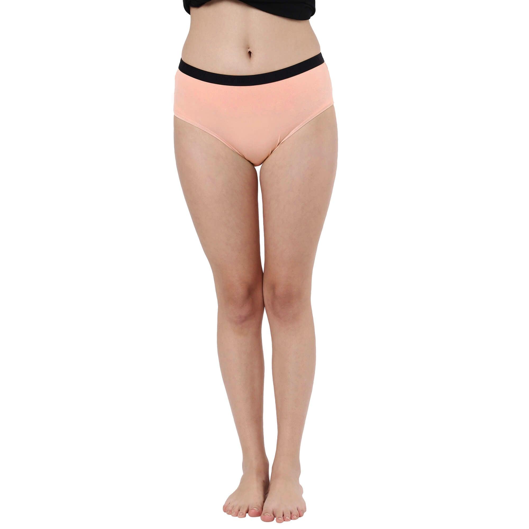 Candy Pink Solid Women's hipster underwear