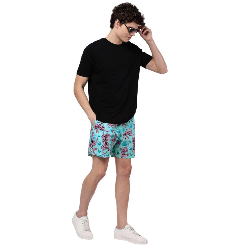 Pink Tigers Boxer Shorts For Men