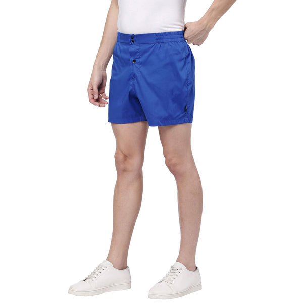 Solid Boxer Shorts for Men