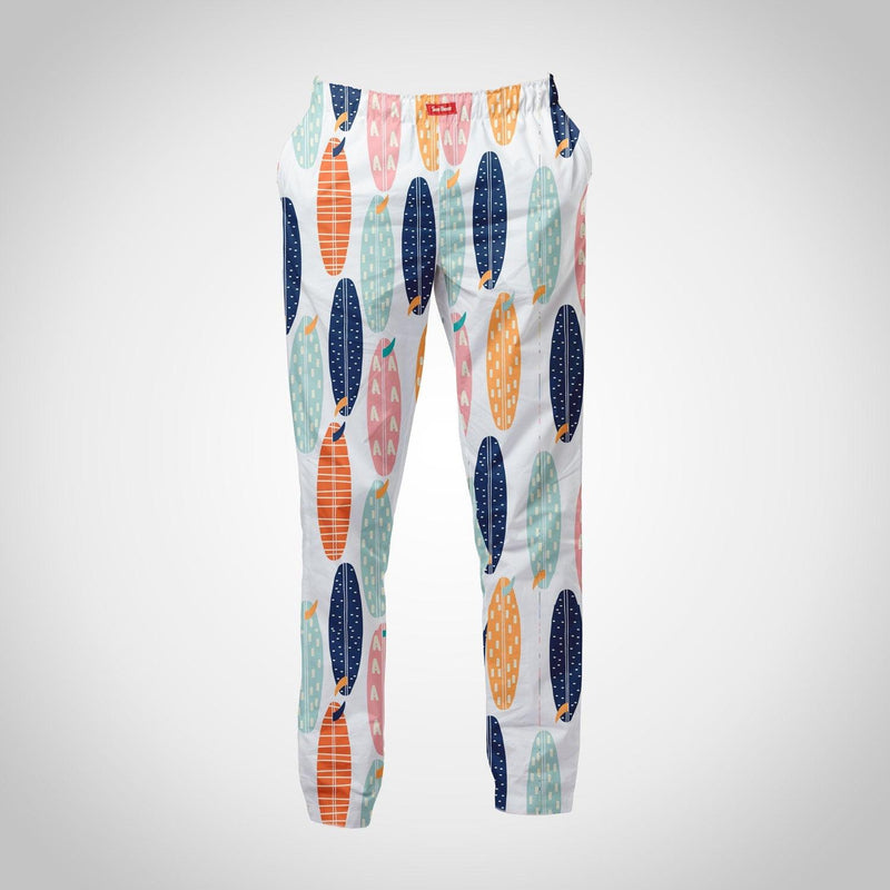 Surf Board Printed Pyjamas For Ladies