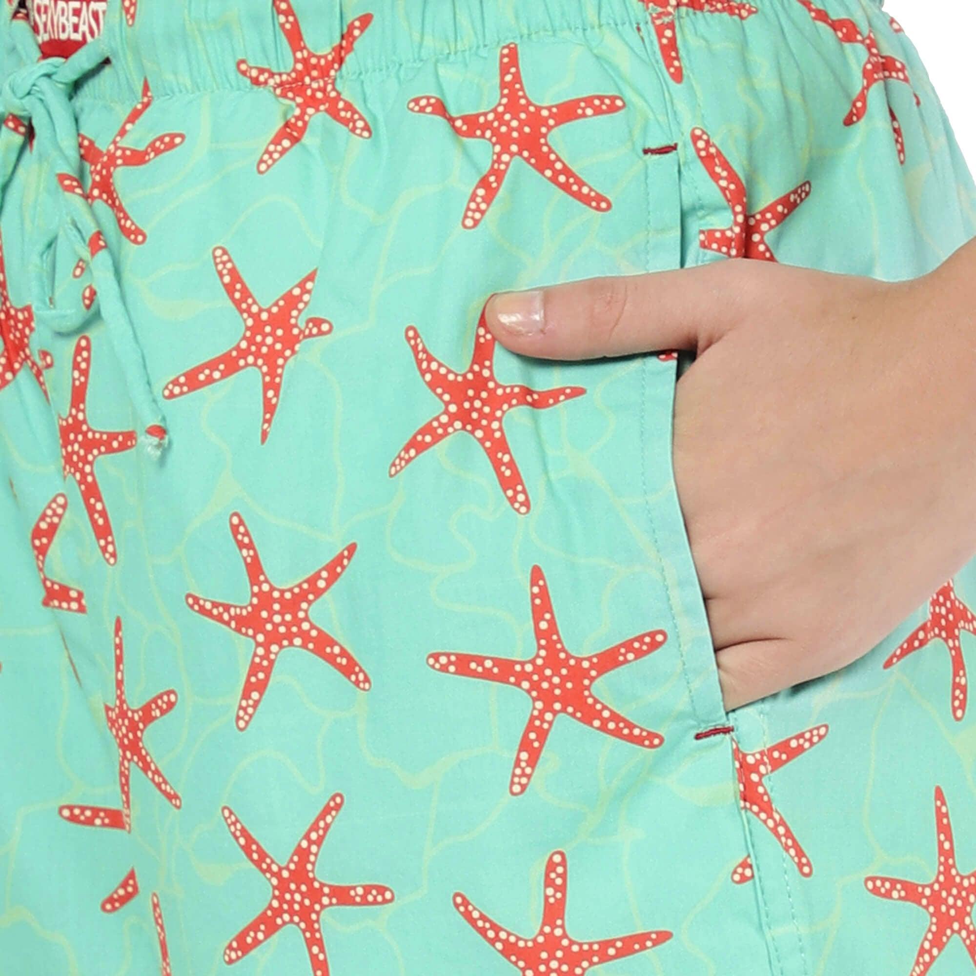 Starfish Boxer Shorts For Women
