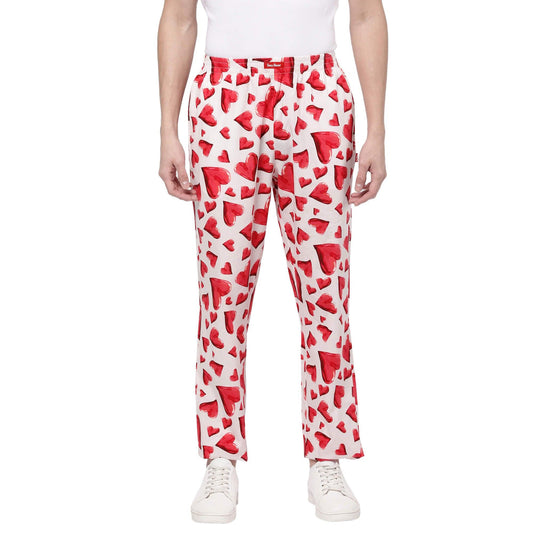 Valentine Hearts Printed - Buy pyjamas Online 2000