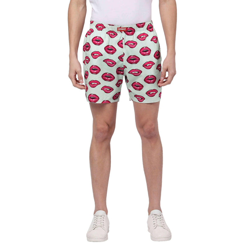 Hot Lips Boxer Shorts For Men