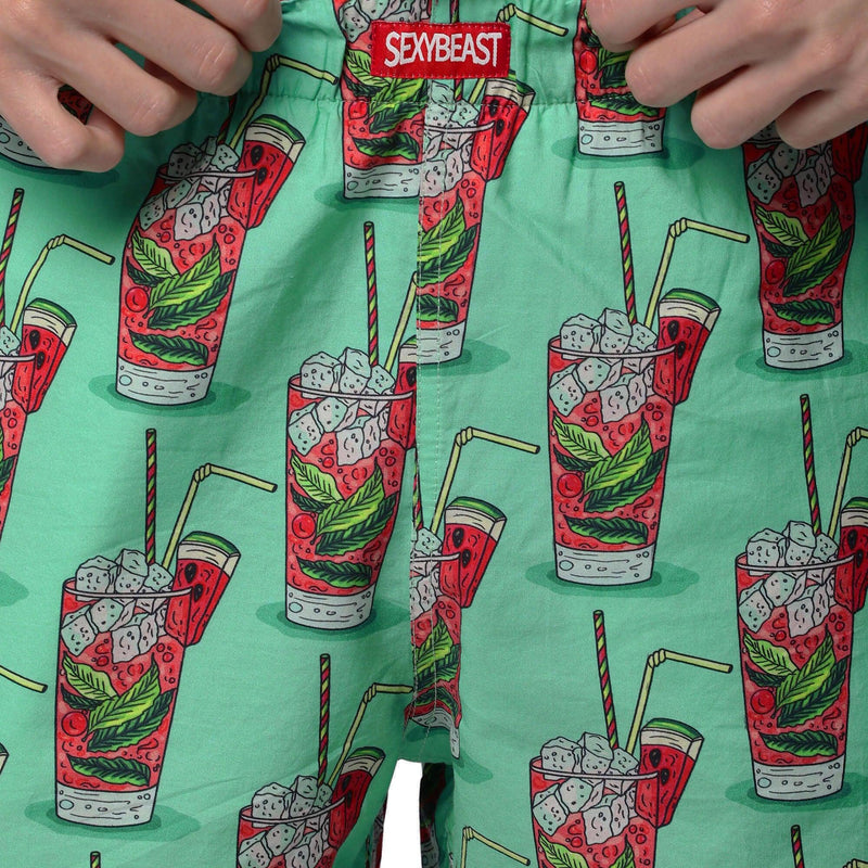 Watermelon Cocktails Boxer Shorts For Men
