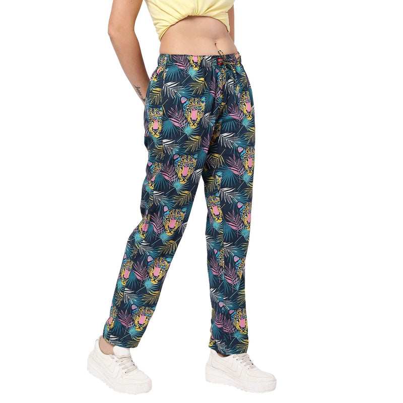 Wild Forest Leopard Pyjamas For Women Online