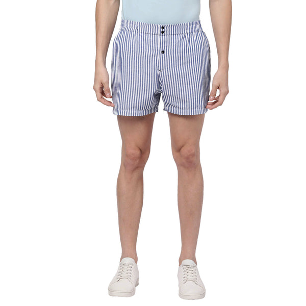 Men Striped shorts