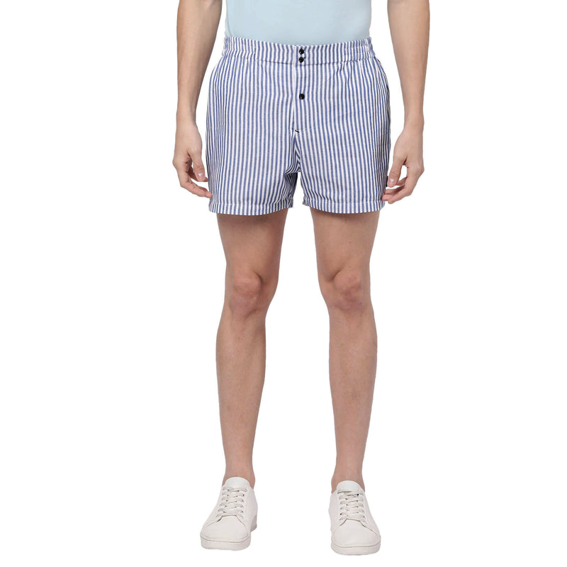 Men Striped shorts