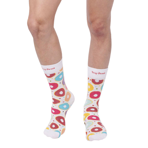 Christmas Tree Printed Socks for Men