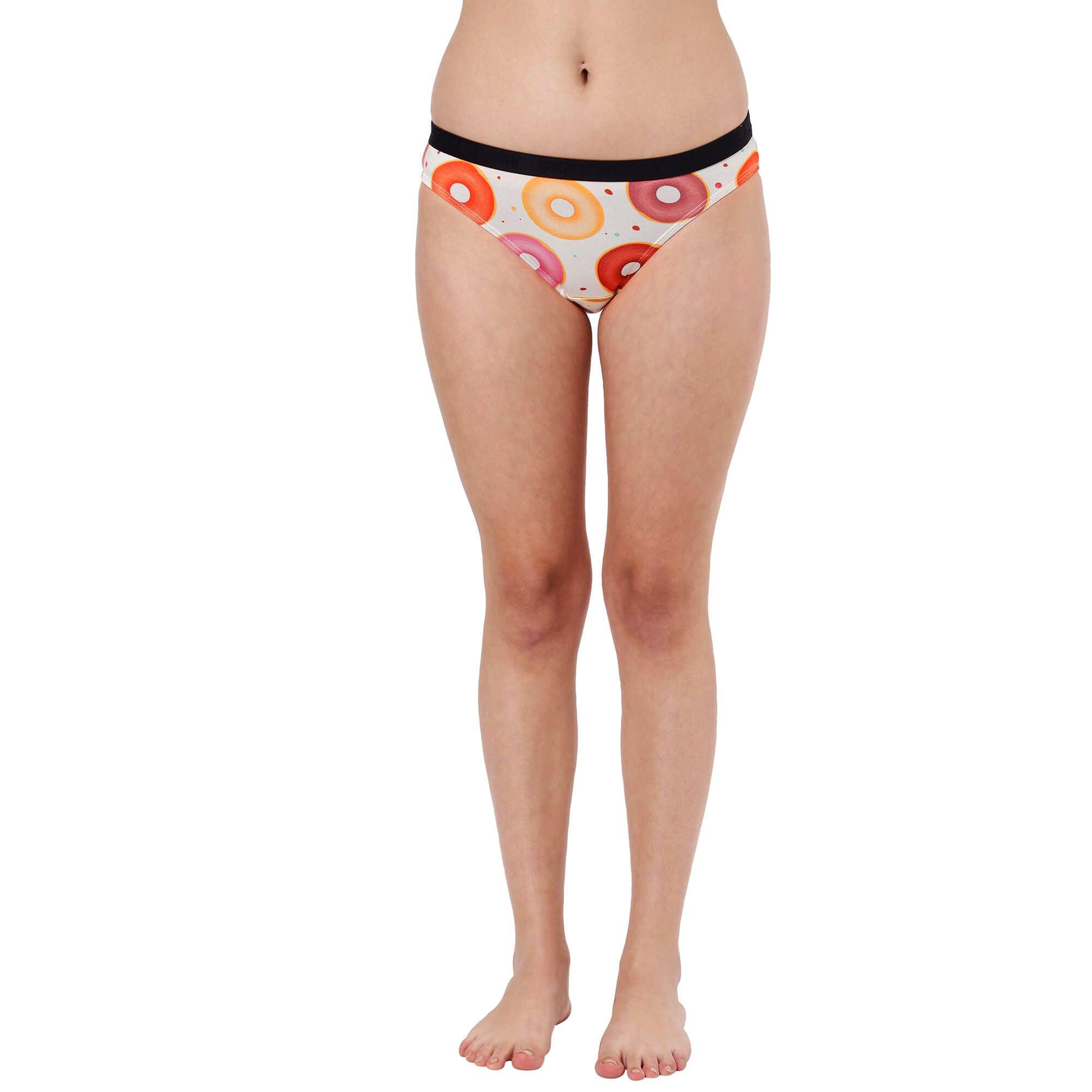 Printed Bikini Briefs for Women
