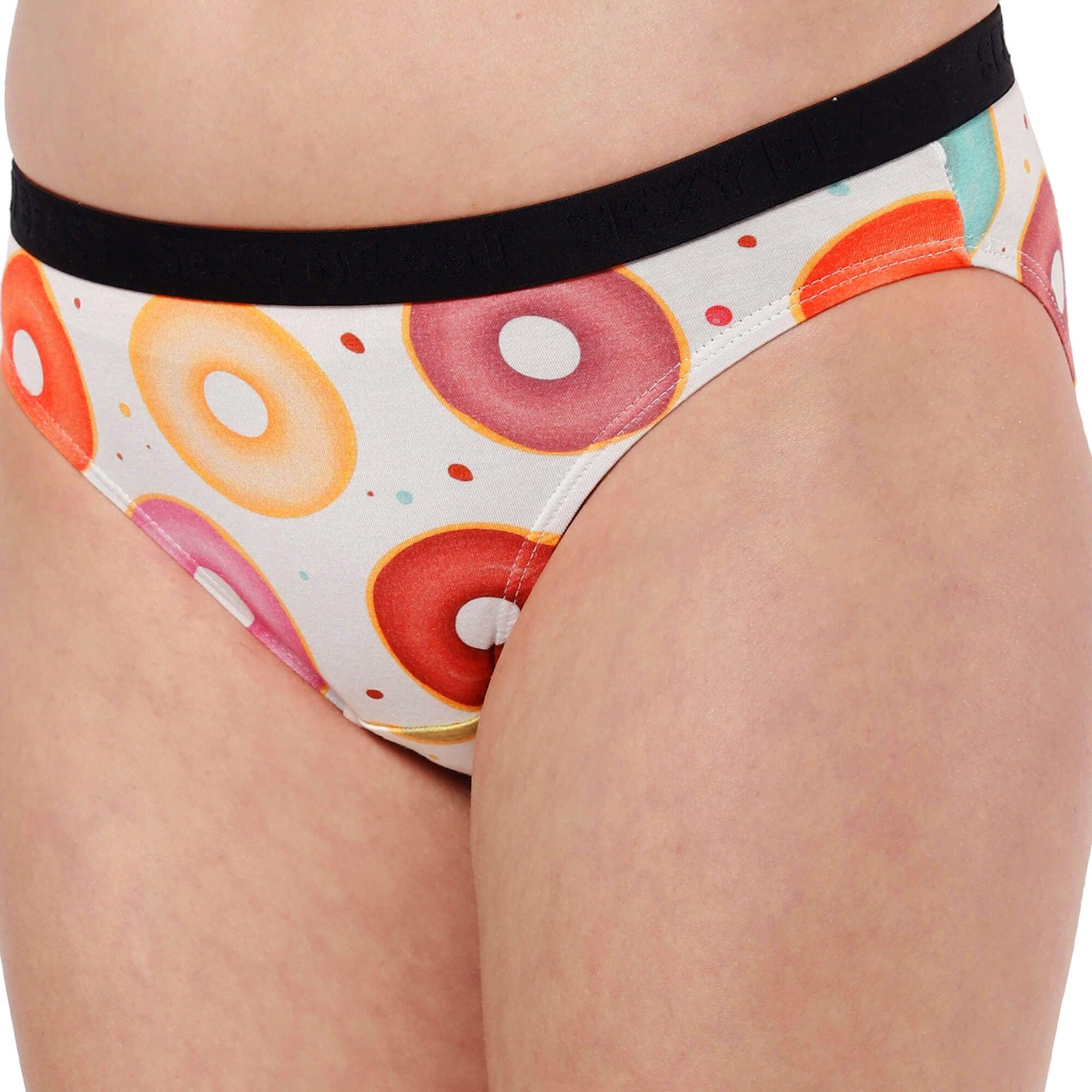 Printed Bikini Briefs for Women