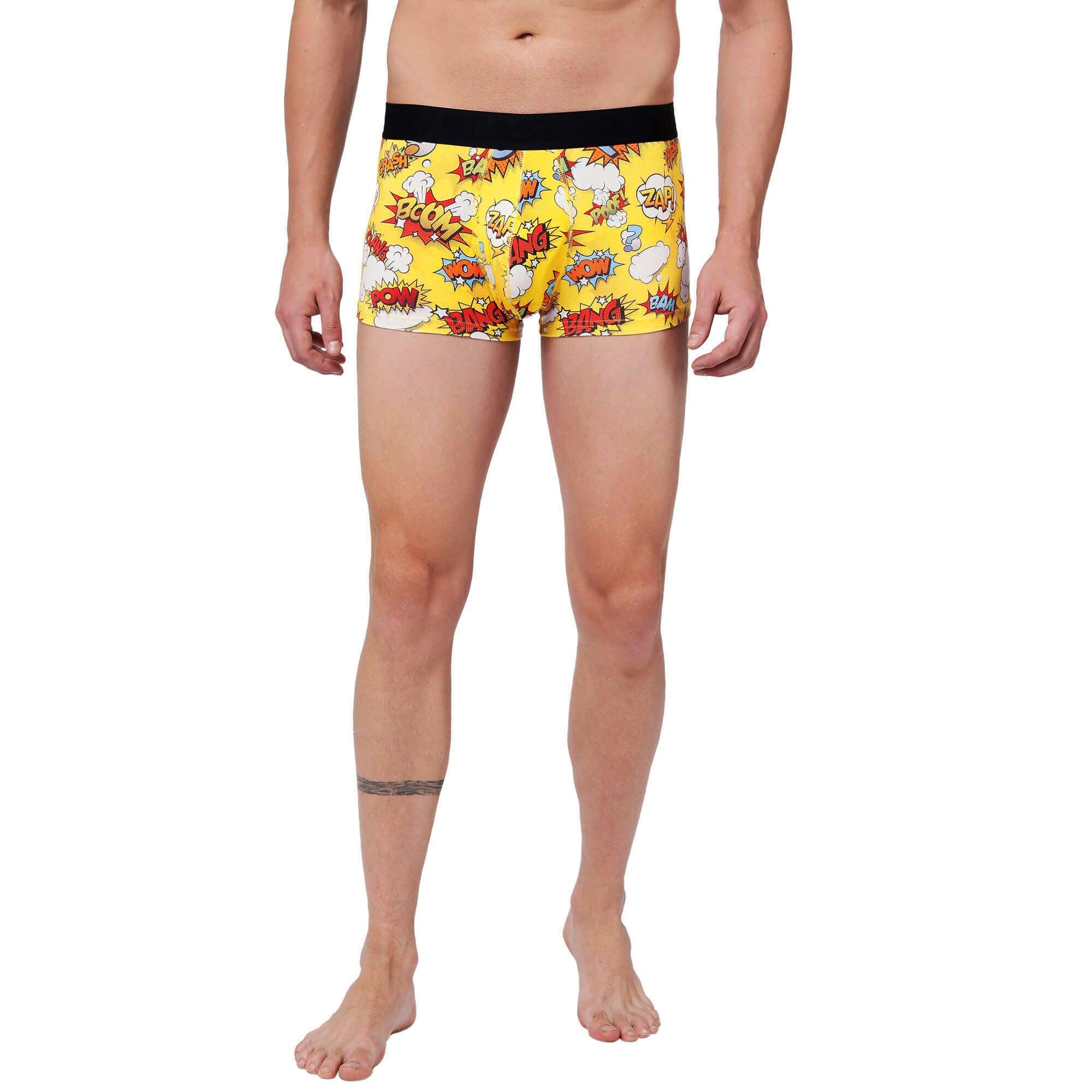 Sexy Stylish Printed Trunks for Men