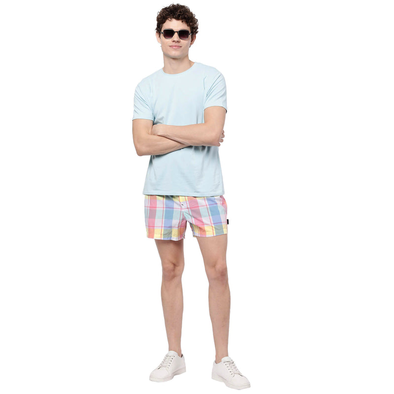 Mens Checks Shorts