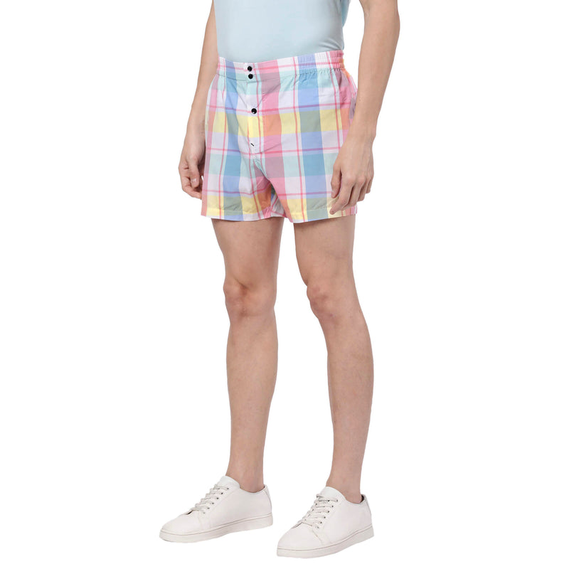 Mens Checks Shorts