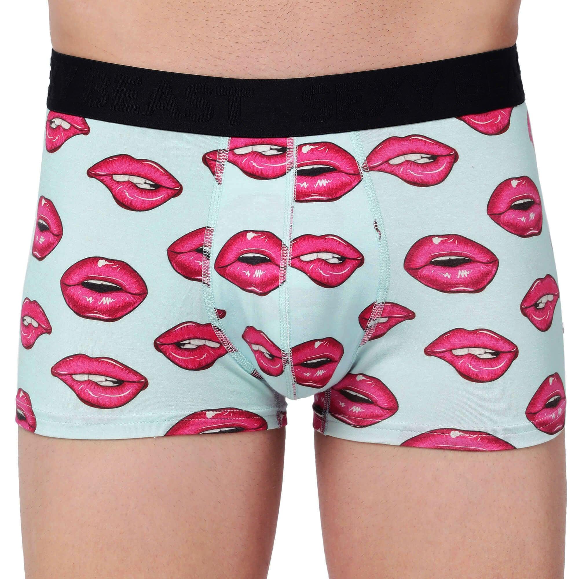Sexy Stylish Printed Trunks for Men