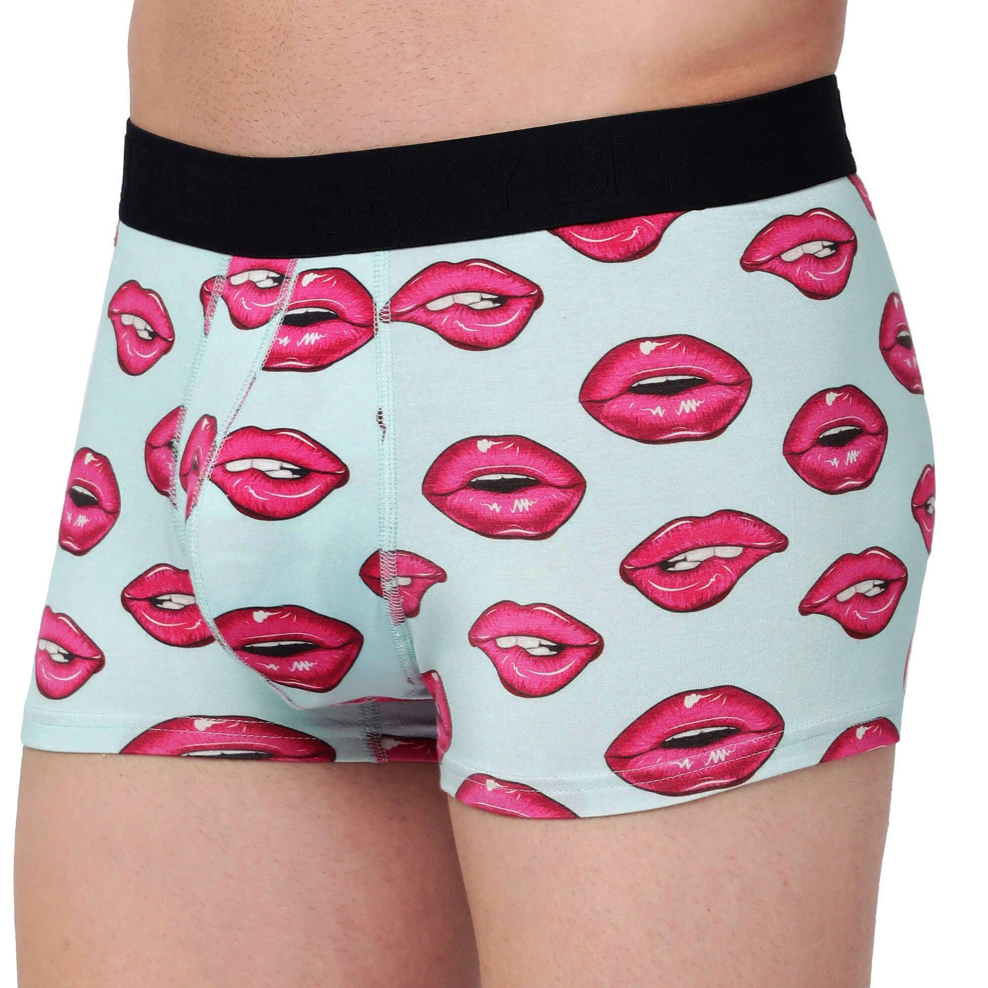 Sexy Stylish Printed Trunks for Men