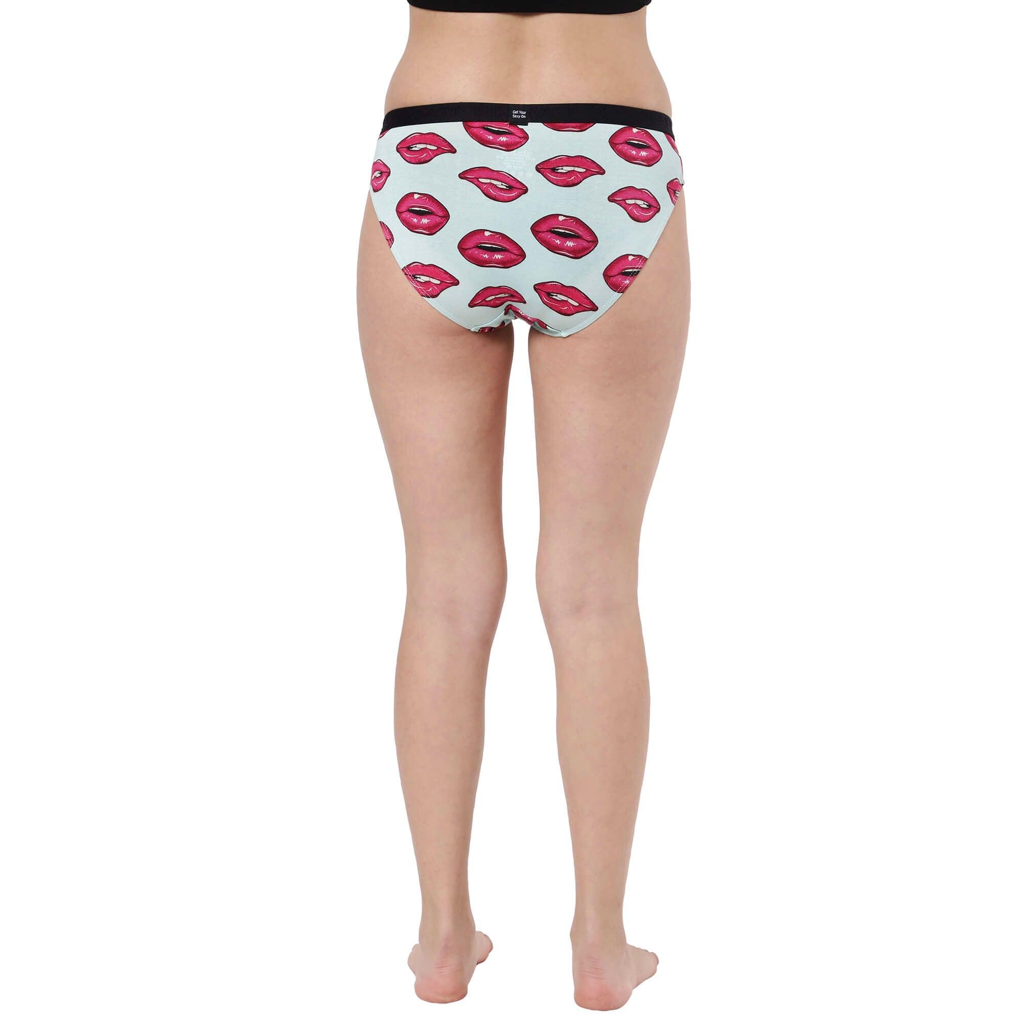 Printed Bikini Briefs for Women