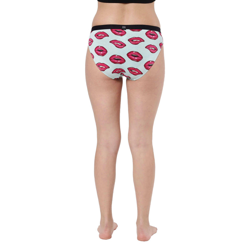 Printed Bikini Briefs for Women